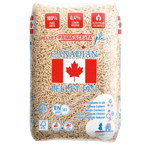 Pellet drzewny Canadian Pellet 6 mm, paleta 1 080 kg