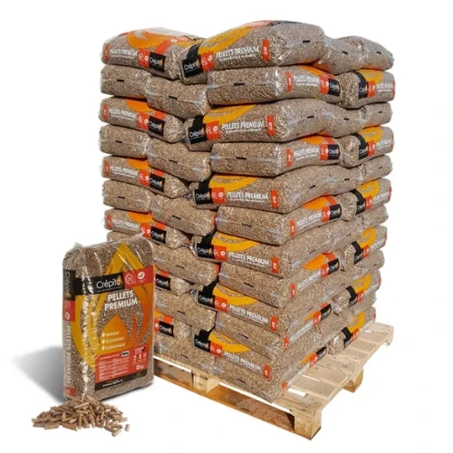 Pellet drzewny Crépito Premium, paleta 1 080 kg