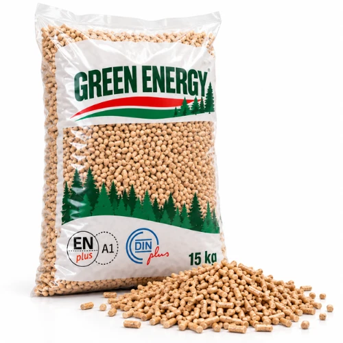 Pellet drzewny Green Energy, paleta 975 kg