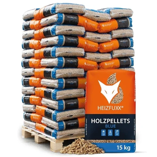 Pellet drzewny HEIZFUXX Blue ENplus A1 6 mm, paleta 975 kg