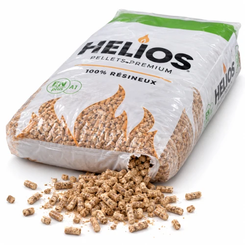 Pellet drzewny HELIOS ENplus A1, paleta 975 kg
