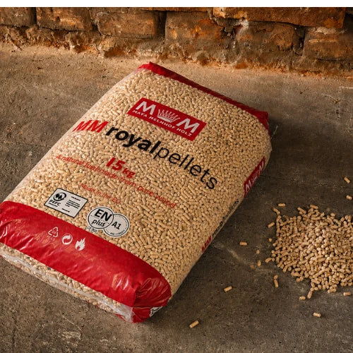 Pellet drzewny MM Royal Pellets ENplus A1, paleta 1 050 kg