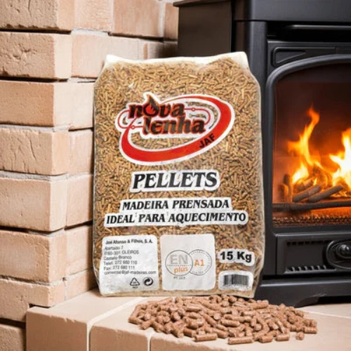Pellet drzewny Nova Lenha ENplus A1, paleta 975 kg