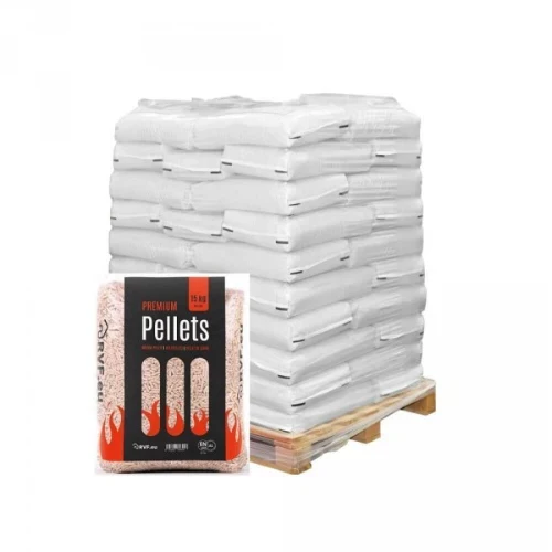 Pellet świerkowy Premium 6 mm, paleta 1 050 kg